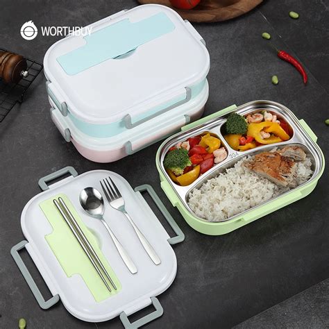 bento box stainless steel kids|stainless steel kids lunch boxes.